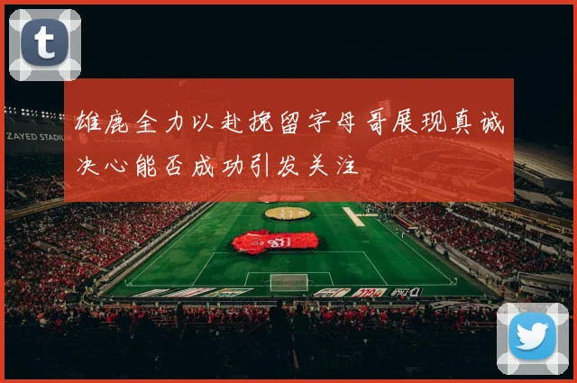 雄鹿全力以赴挽留字母哥展现真诚决心能否成功引发关注