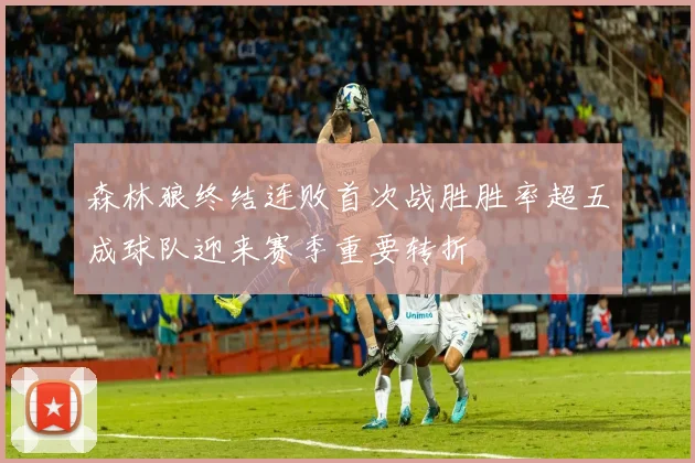 森林狼终结连败首次战胜胜率超五成球队迎来赛季重要转折